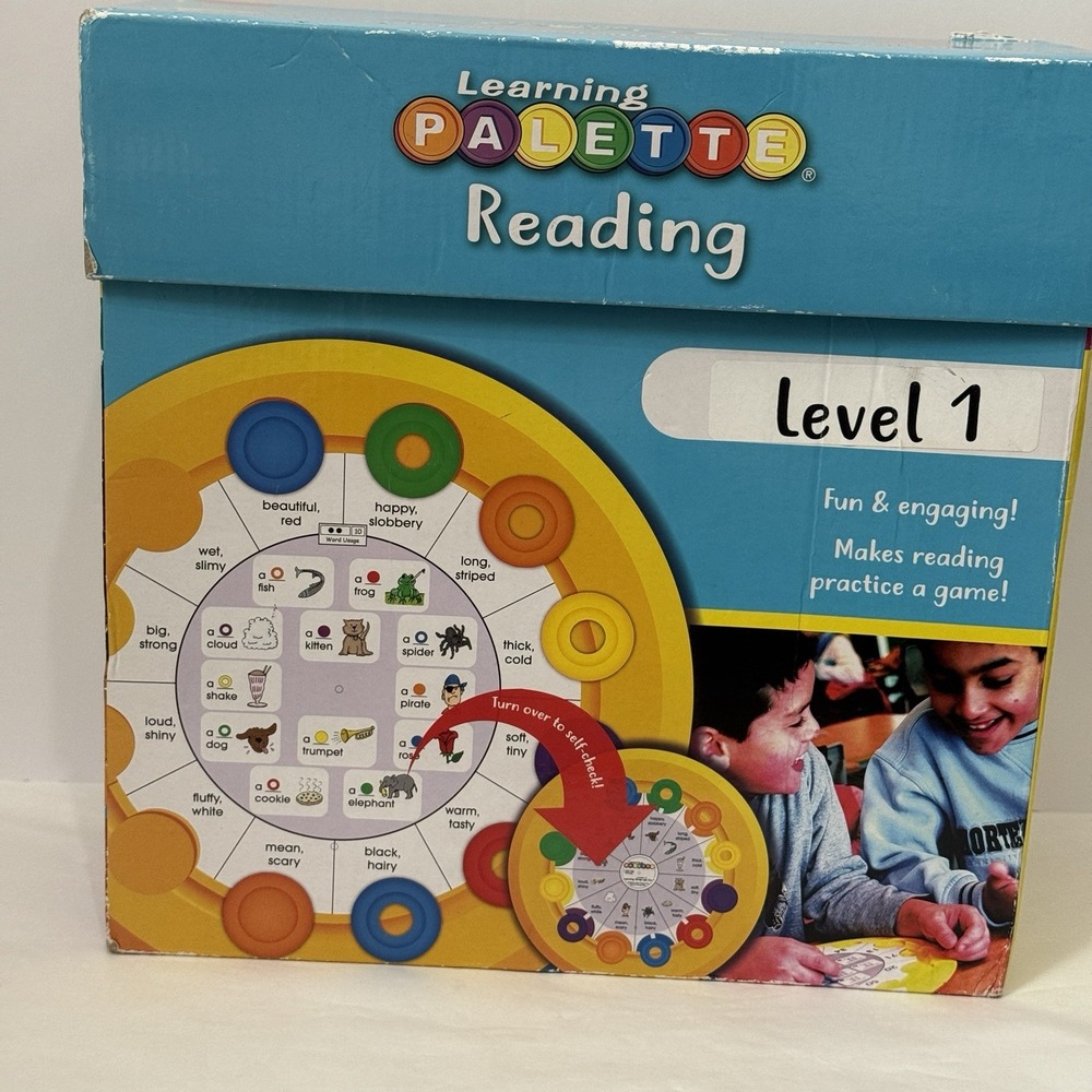 Learning PALETTE Reading Level 1 Self-Correcting Educational Fun &‎ Engaging